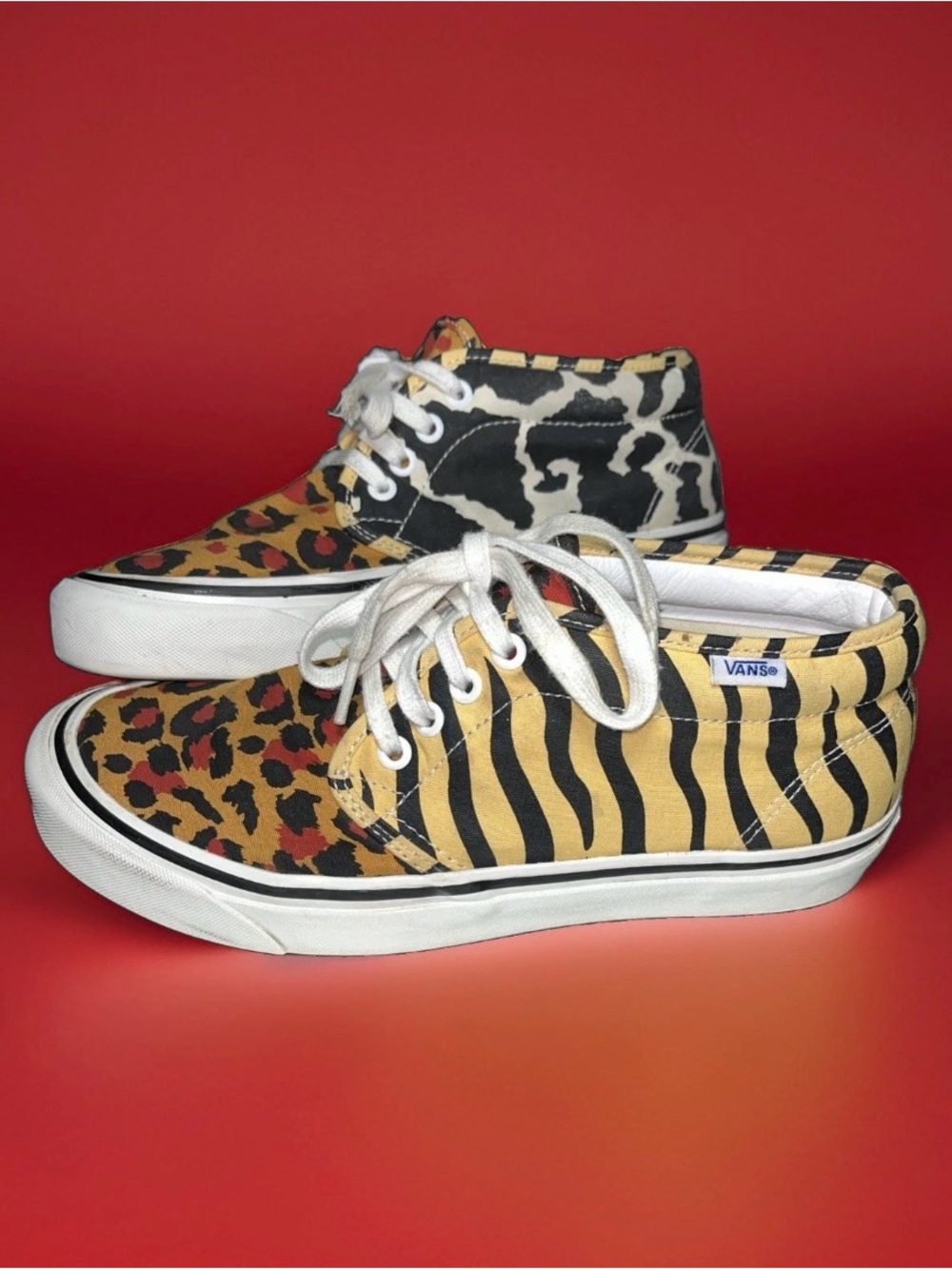 VANS Chukka 49 Dx -Anaheim Factory Collection -Print Mix / Flax- Mens9 Woman10.5